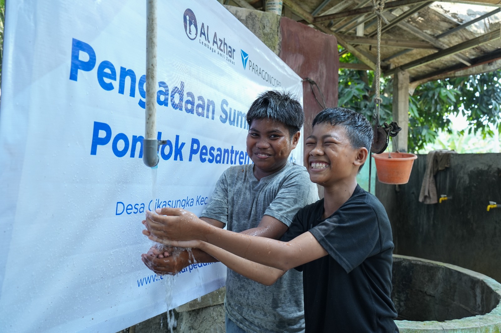 Kolaborasi Paragon Corp dan LAZ Al Azhar, Akhiri Krisis Air Bersih di Tangerang