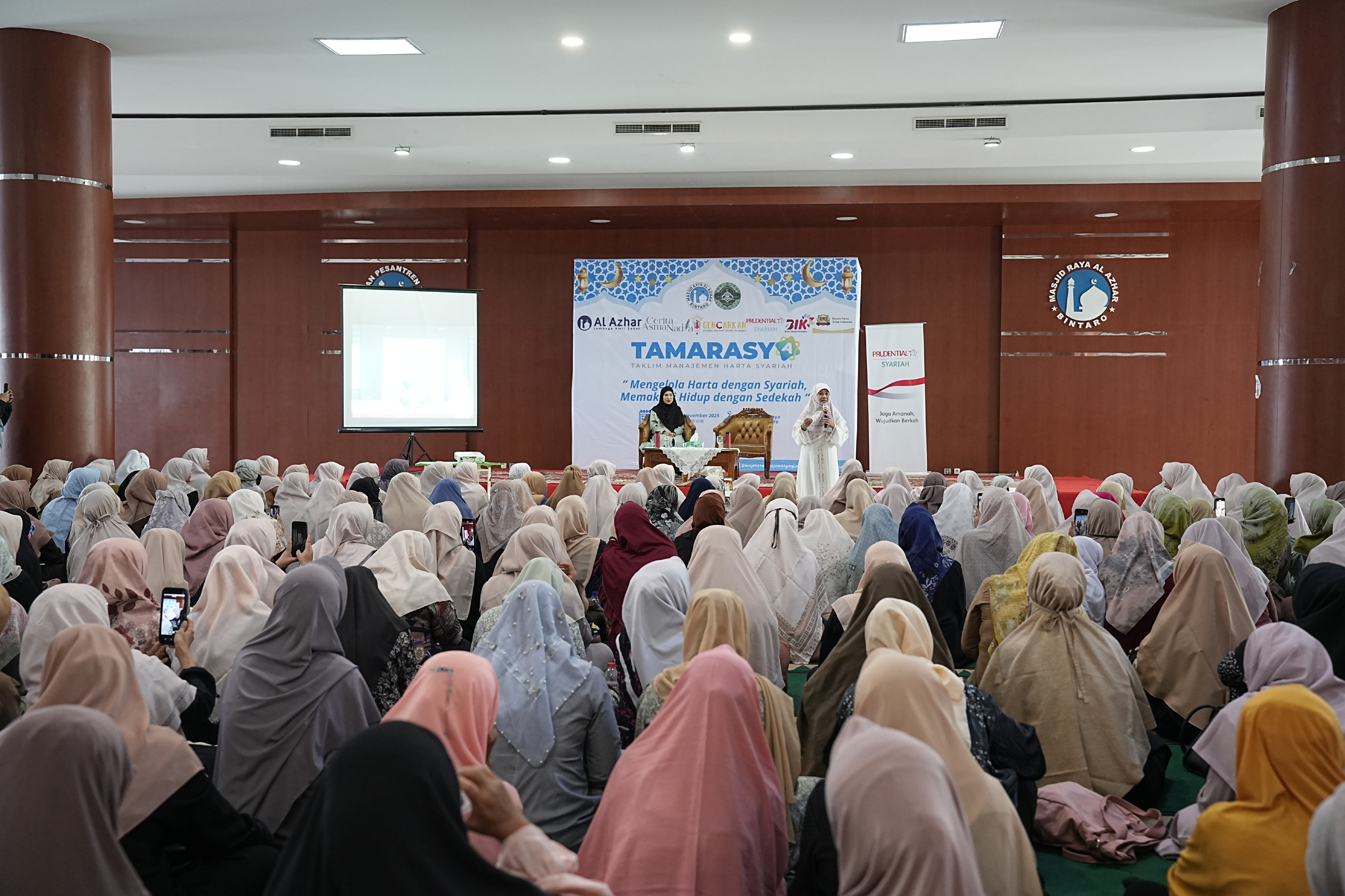 LAZ Al Azhar dan Prudential Syariah Gelar Tamarasya untuk Perkuat Literasi Keuangan Syariah