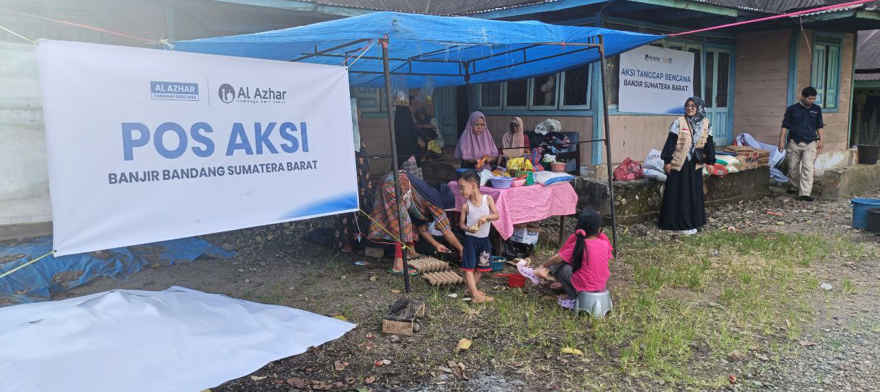 Posko Darurat Dibuka, Dapur Umum Salurkan Bantuan untuk Warga Terdampak Banjir di Palembayan