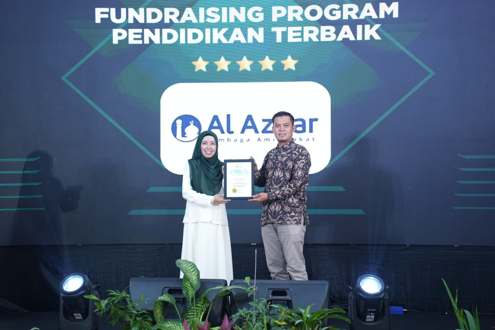 LAZ Al Azhar Raih Penghargaan Fundraising Program Pendidikan Terbaik di IFA 2025