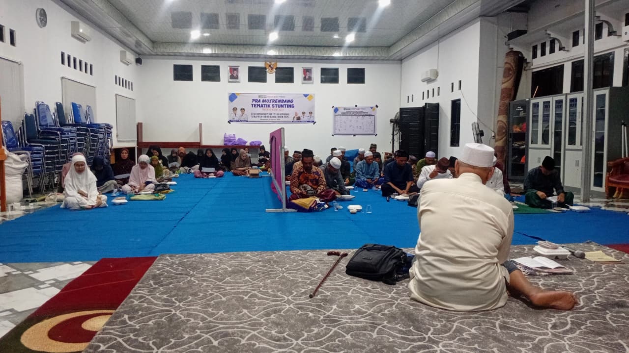 Sinergi Pemdes, LAZ, dan Swasta Hidupkan Majelis Taklim di Mangkalapi