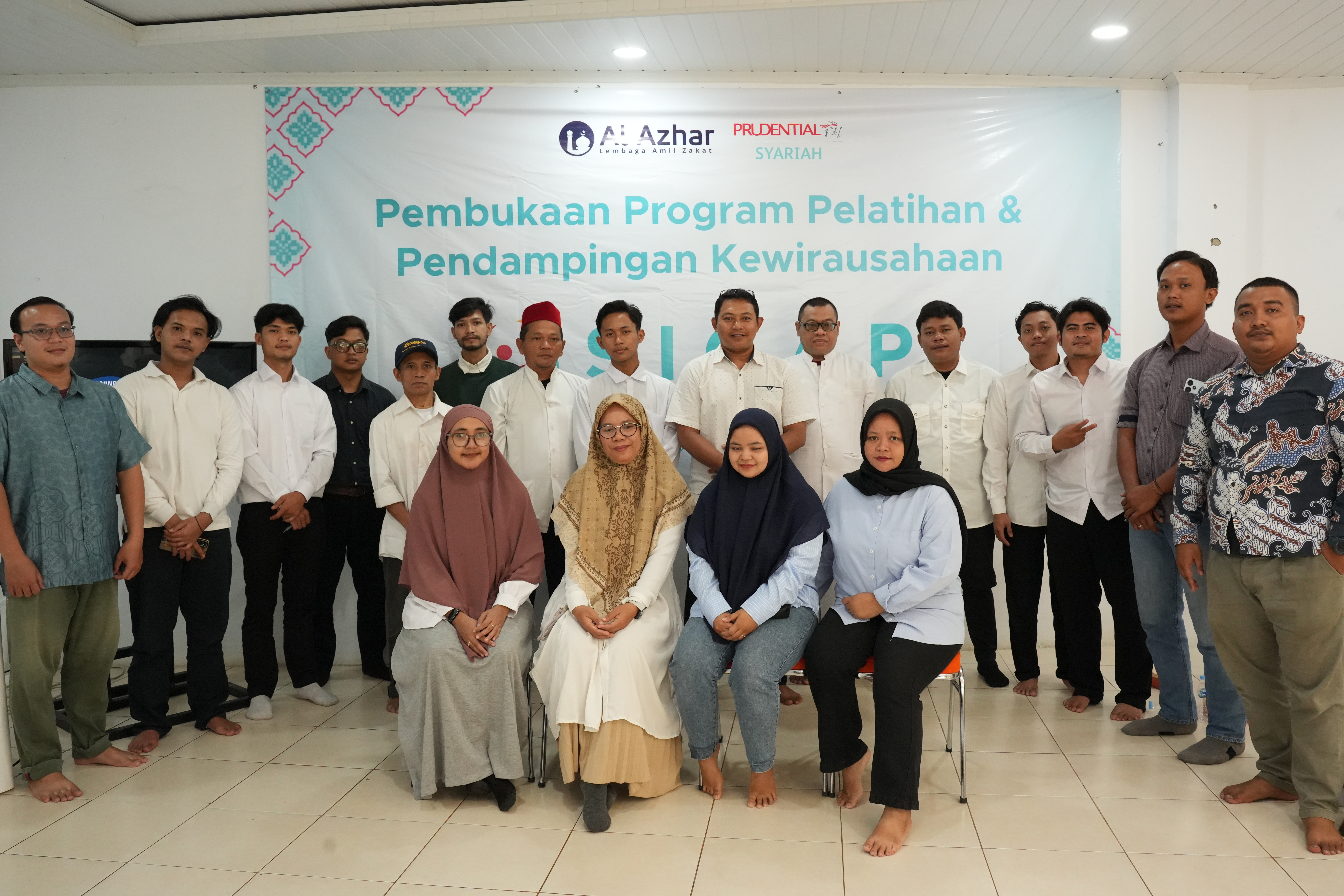 LAZ Al Azhar dan Prudential Syariah Buka Program SIGAP untuk 20 Pelaku UMKM