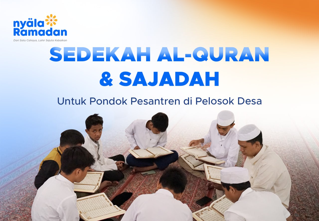 Sedekah Al Quran dan Sajadah